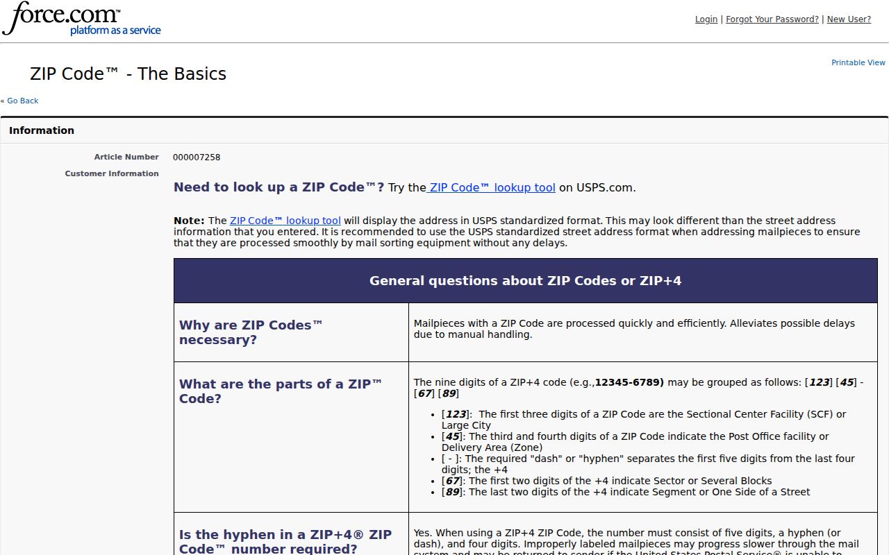 Irvington ZIP code directory USPS postal-boundary guidance